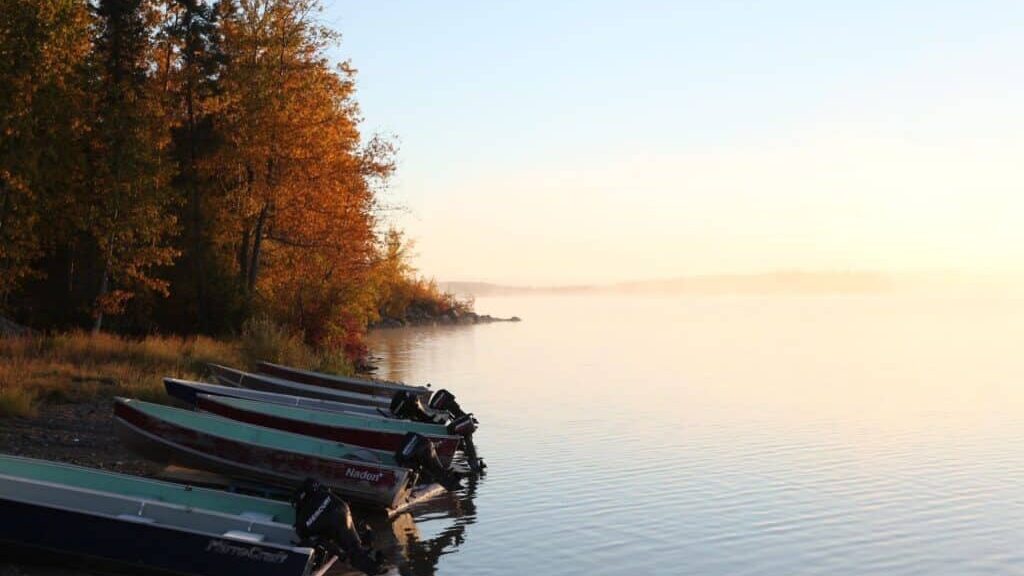 Komunita Kingfisher Lake First Nation v severním Ontariu
